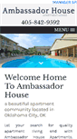 Mobile Screenshot of ambassadorhouseapartments.com